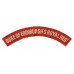 Duke of Edinburgh's Royal Regiment (DUKE OF EDINBURGH'S ROYAL REGT) Cloth Shoulder Title