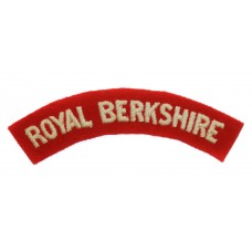 Royal Berkshire Regiment (ROYAL BERKSHIRE) Cloth Shoulder Title