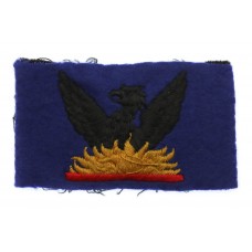 87th Army Group Royal Artillery (AGRA) Cloth Formation Sign (2nd Pattern)