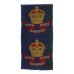 Pair of Uncut British Commonwealth Forces Cloth Formation Signs - King's Crown