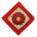 42nd (Lancashire) Division Cloth Formation Sign