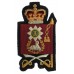 Scots Guards Colour Sergeants Arm Badge - Queen's Crown