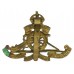 Royal Artillery (Revolving Wheel) Cap Badge - King's Crown