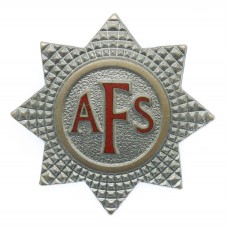 Auxiliary Fire Service (A.F.S.) Cap Badge 