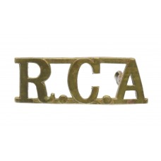 Royal Canadian Artillery (R.C.A.) Shoulder Title