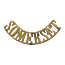 Somerset Light Infantry (SOMERSET) Shoulder Title