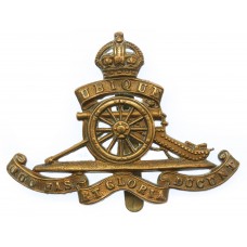 Royal Artillery Cap Badge - King's Crown