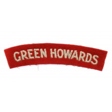 Green Howards (GREEN HOWARDS) Cloth Shoulder Title