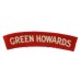 Green Howards (GREEN HOWARDS) Cloth Shoulder Title