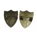 Pair of Lincoln City Police Collar Badges
