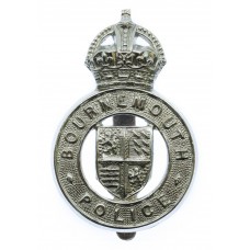 Bournemouth Borough Police Cap Badge - King's Crown