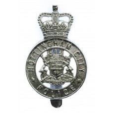 Nottingham City Police Cap Badge - Queen's Crown