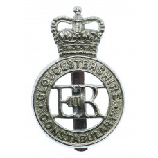 Gloucestershire Constabulary Cap Badge - Queen's Crown