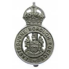 Eastbourne Borough Police Cap Badge - King's Crown