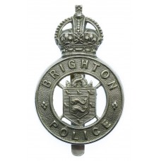 Brighton Borough Police Cap Badge - King's Crown