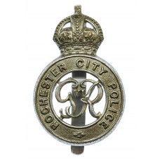 George VI Rochester City Police Cap Badge - King's Crown