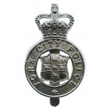 York City Police Cap Badge - Queen's Crown