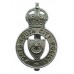 Portsmouth City Police Cap Badge - King's Crown