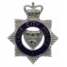 Leeds City Police Senior Officer's Enamelled Cap Badge - Queen's Crown