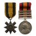 Ashanti Star 1896 and Queen's South Africa Medal (Clasps - Cape Colony, Tugela Heights, Relief of Ladysmith) with Four Sporting Medals - Company Sergeant Major W. Carter, Army Service Corps