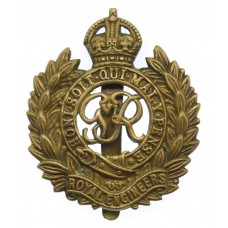 George VI Royal Engineers Cap Badge