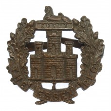 Essex Regiment Officer's Service Dress Cap badge