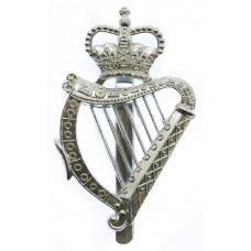 London Irish Rifles Anodised (Staybrite) Pipers Caubeen Badge