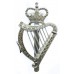 London Irish Rifles Anodised (Staybrite) Pipers Caubeen Badge