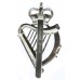 London Irish Rifles Anodised (Staybrite) Pipers Caubeen Badge