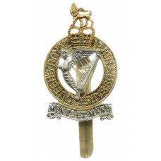 Queen's Royal Irish Hussars Anodised (Staybrite) Cap Badge