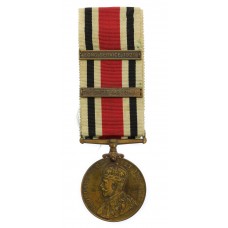 George V Special Constabulary Long Service Medal (Clasps - The Great War 1914-18, Long Service 1929) - Jonathan Johnson