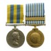 Queen's Korea and UN Korea Medal Pair - Pte. A, Hopkin, King's Own Scottish Borderers