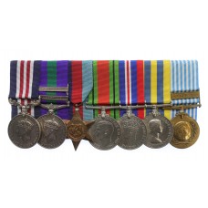 Korean War 'Happy Valley’ Military Medal Group of Seven - Sergean
