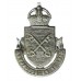 Peterborough City Police Cap Badge - King's Crown