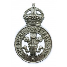 Cheshire Constabulary Cap Badge - King's Crown