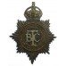 British Transport Commission (B.T.C.) Police Night Helmet Plate - King's Crown