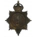 British Transport Commission (B.T.C.) Police Night Helmet Plate - King's Crown
