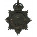 Norfolk Constabulary Night Helmet Plate - King's Crown