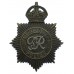 George VI Metropolitan Police Night Helmet Plate 