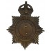 George VI Metropolitan Police Night Helmet Plate 