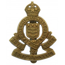 Royal Army Ordnance Corps ( R.A.O.C.) Cap Badge - King's Crown