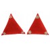 Pair of 19th Infantry Brigade Silk Embroidered Formation Signs (2nd Pattern)