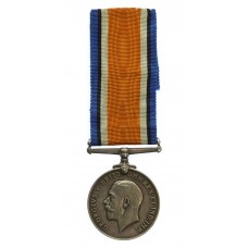 WW1 British War Medal - Pte. B. Walker, East Riding of Yorkshire Yeomanry