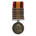 Queen's South Africa Medal (5 Clasps - Cape Colony, Orange Free State, Transvaal, South Africa 1901, South Africa 1902) - Corpl. A. Bell, 42nd Coy. Imperial Yeomanry