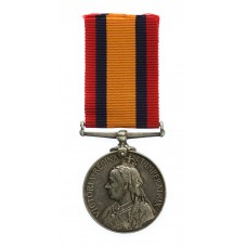Queen's South Africa Medal (No Clasps) - Ordly. T.H. Johnson, St. John Ambulance Brigade