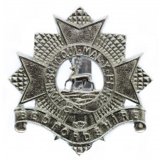 Bedfordshire Regiment (Territorials) Anodised (Staybrite) Cap Badge