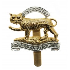 Royal Leicestershire Regiment Anodised (Staybrite) Beret Badge