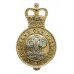 7th Queen's Own Hussars Anodised (Staybrite) Cap Badge