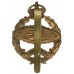 Scarce 1924 Royal Tank Corps Bandsman's Brass Beret Badge (Tank Facing Right)