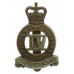 4th Queen's Own Hussars Cap Badge - Queen's Crown